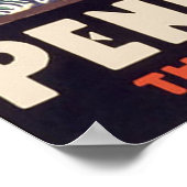 Poster Pennsylvania Railroad The Little Red Schohouse (Coin)