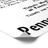 Poster Pennsylvania-Reading Seashore Lines 1962 (Coin)