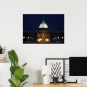 Poster Pennsylvania State Capitol Christmas Tree Lights (Bureau à domicile)