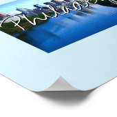 Poster Pennsylvania State Photo insert and town name (Coin)