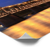 Poster Pennsylvania State Walnut Street Bridge (Coin)