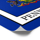 Poster Pennsylvanie (Coin)