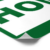 Poster Pennsylvanie Maison loin du T-shirt de l'État (Coin)