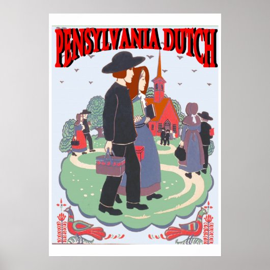 Poster Pennsylvanie néerlandaise (Devant)