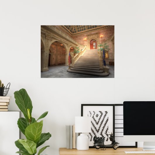 Poster Pennsylvanie State Matthew J. Ryan Building (Bureau à domicile)