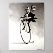 Poster Penny-Farthing-Waiter (Devant)