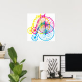 Poster Penny Farthings CMYK (Bureau à domicile)