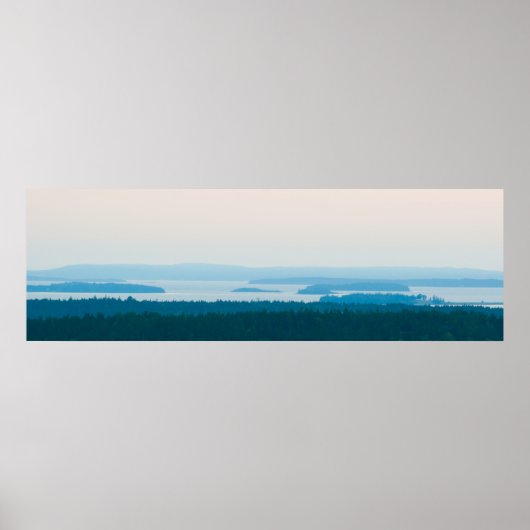Poster Penobscot Bay, Maine (Devant)