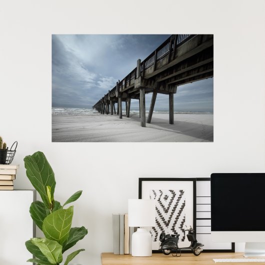Poster Pensacola Pier (Bureau à domicile)