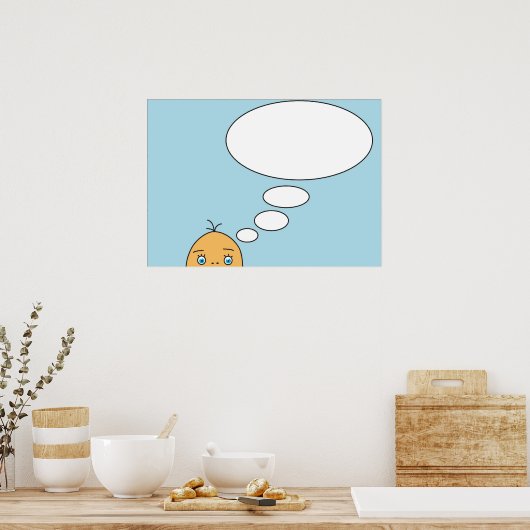 Poster Pensée (Cuisine)