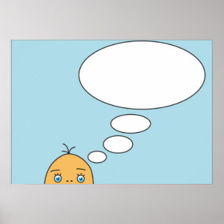 Poster Pensée