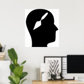 Poster Penser à l'archéologie (Bureau à domicile)