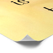 Poster Penser_ Imprimer (Coin)