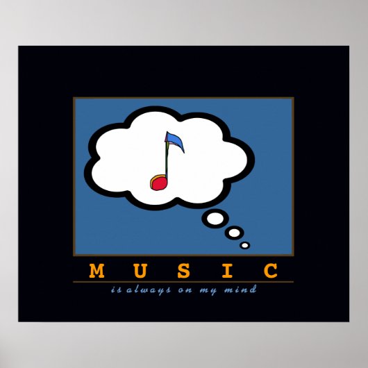 Poster penser la musique (Devant)