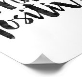 Poster Penser positif (Coin)