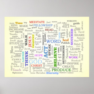 Poster Pensez à ces choses