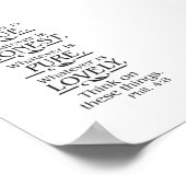 Poster Pensez à ces choses  (Coin)