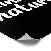 Poster Pensez à la nature (Coin)