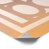 Poster Pensez à l'extérieur de la conception de devis de  (Coin)