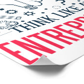 Poster Pensez À Un Entrepreneur (Coin)