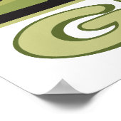 Poster Pensez au chêne vert (Coin)