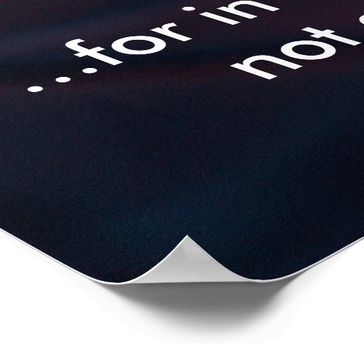 Poster Pensez comme vous travaillez (Coin)