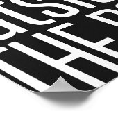 Poster Pensez Dehors De La Boîte 8 x 10 (Coin)