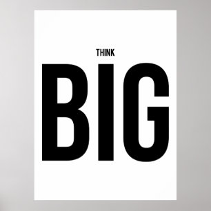 Poster Pensez GRAND