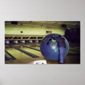 Poster Pensez Gros....Bowling (Devant)