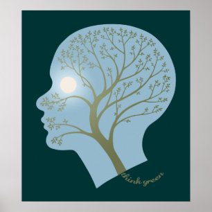 Poster Pensez le vert III