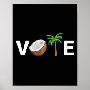 Poster Pensez Que Vous Êtes Tombé D'Un Cocotier Harris 2