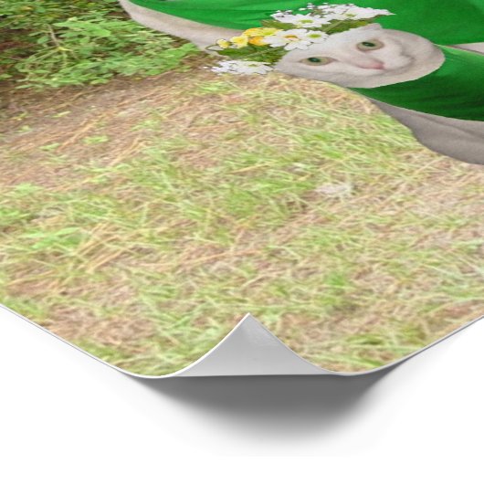 Poster Pensez vert (Coin)