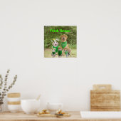 Poster Pensez vert (Cuisine)