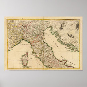 Poster Pensionnaire italien Coutries