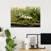Poster Pentaceratops du Nouveau-Mexique (Bureau à domicile)