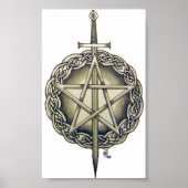 Poster Pentacle irlandais (Devant)