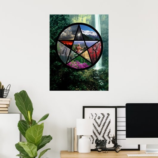 Poster Pentacle Small (Bureau à domicile)