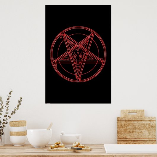 Poster Pentagram (Cuisine)