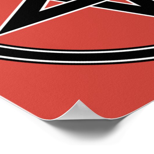 Poster Pentagramme (Coin)