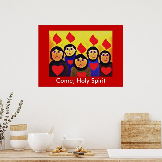 Poster Pentecôte (Cuisine)