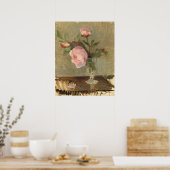 Poster Peonies - Berthe Morisot Art (Cuisine)