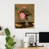 Poster Peonies Berthe Morisot Art (Bureau à domicile)
