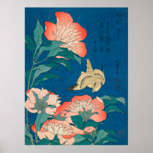 Poster Peonies et une peinture célèbre aux Canaries