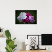 Poster Peony, (Bureau à domicile)