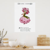 Poster Peony (Cuisine)