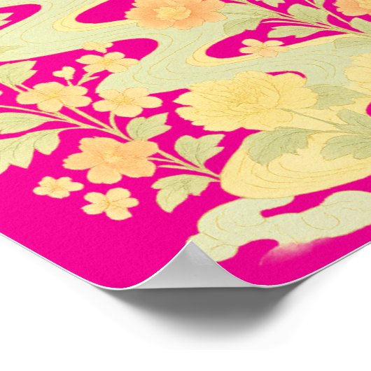 Poster Peony Dreams by the Stream (Coin)