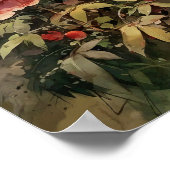 Poster Peony Flowers Art Print (Coin)