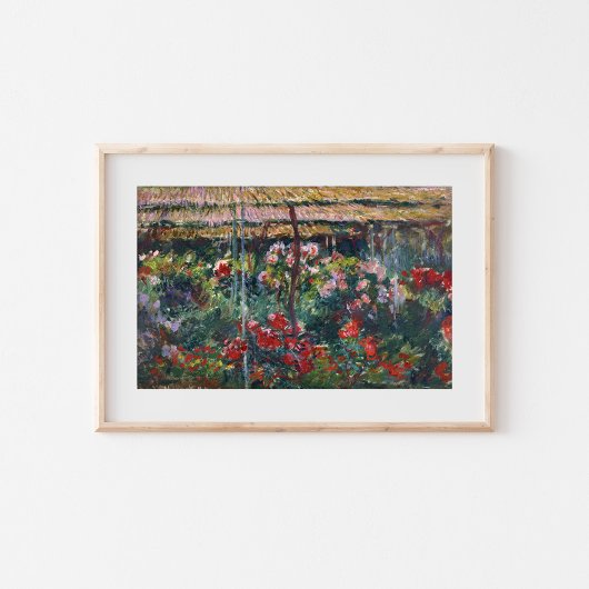 Poster Peony Garden | Claude Monet