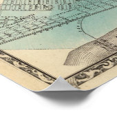 Poster Peoria, Oneida, Knoxville et Dallas (Coin)