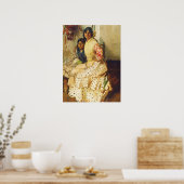 Poster Pepilla et sa fille, Joaquín Sorolla (Cuisine)